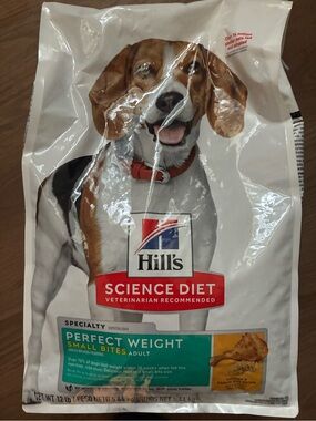 Science Diet Perfect Weight Small Bites Dog Food - White/Red